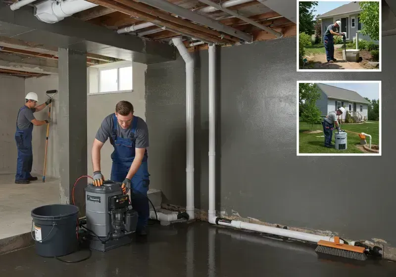 Basement Waterproofing and Flood Prevention process in Hoover, AL